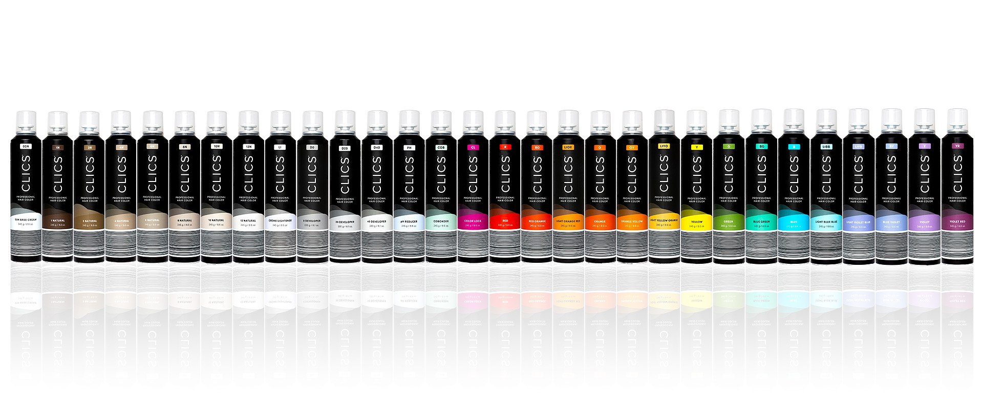 clics modern professional hair color brand